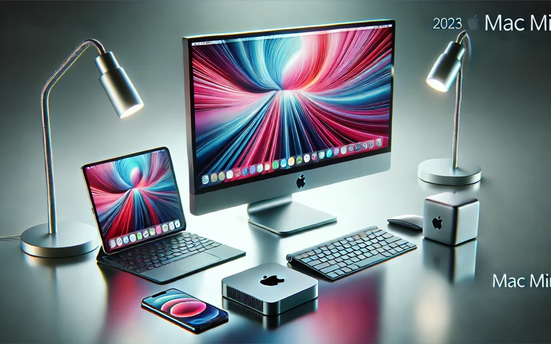 Apple 2023 Mac Mini Desktop Computer with Apple M2 chip with 8‑core CPU and 10‑core GPU, 8GB Unified Memory, 256GB SSD Storage, Gigabit Ethernet. Works with iPhone/iPad