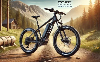 Core Electric Bike for Adults -468Wh Removable Built in Battery, Peak 750W Brushless Motor Mountain Ebike, 26X2.1 Tire Step Over Bicycle with 7 Speed, Max 50 Miles, Commute E Bikes