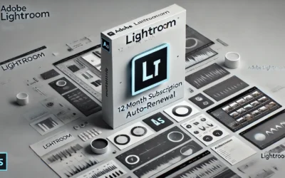 Lightroom | Photo editing and organizing software | 12-month Subscription with auto-renewal