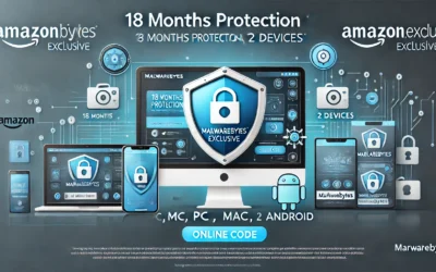 Malwarebytes | Amazon Exclusive | 18 Months, 2 Devices | PC, Mac, Android [Online Code]