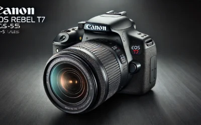 Canon EOS Rebel T7 DSLR Camera with 18-55mm Lens | Built-in Wi-Fi | 24.1 MP CMOS Sensor | DIGIC 4+ Image Processor and Full HD Videos