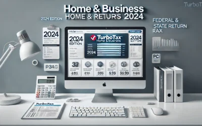 TurboTax Home & Business 2024 Tax Software, Federal & State Tax Return [PC/MAC Download]