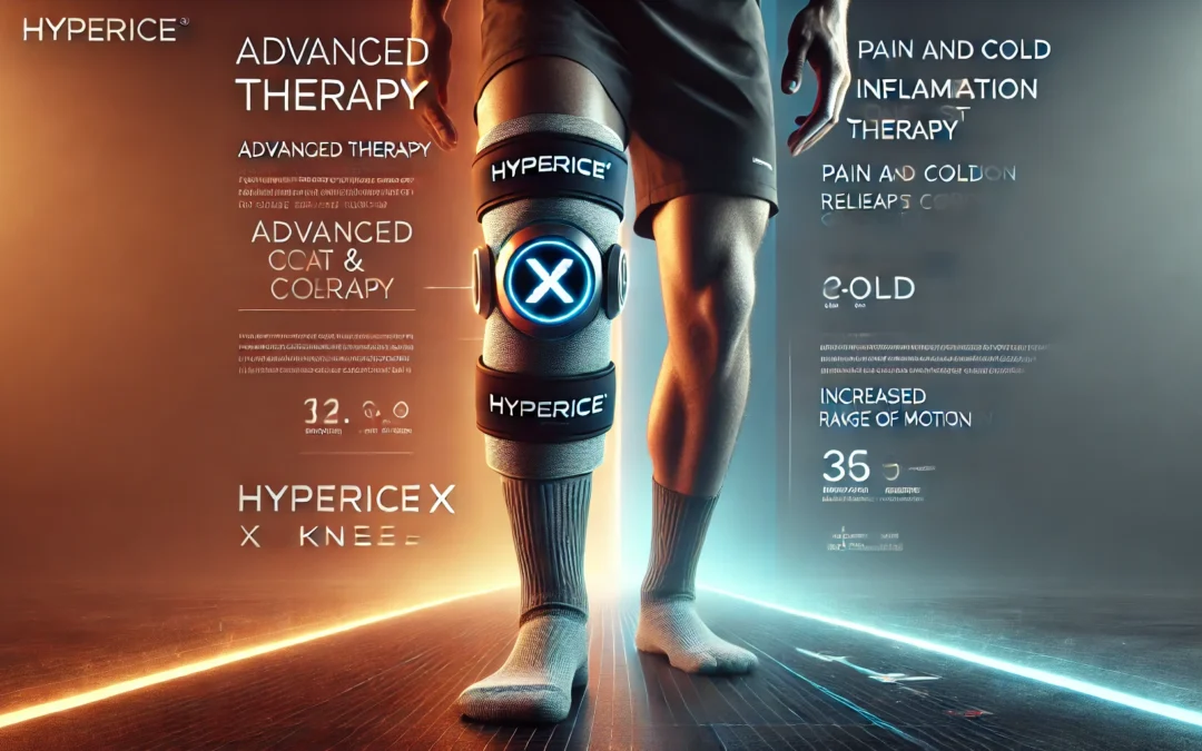 Hyperice X Knee Device – Advanced Heat and Cold Contrast Therapy – Pain and Inflammation Relief – Provides Increased Range of Motion – FSA/HSA Eligible