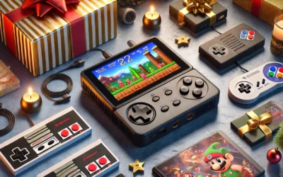 HLF Retro Video Game Console Screen Built-in 2000 Games Handheld Game Console Multiple Emulators Mini Portable Game Device MP3 MP4 Music TV Output E-Bbook Children/Men/Festivals