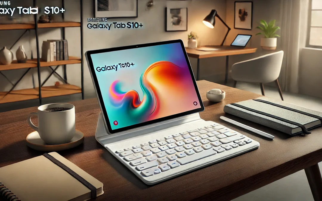 SAMSUNG Galaxy Tab S10+ Book Cover Keyboard AI Key, Detachable Platform, PC-Like Experience, Adjustable Viewing Angles, Wireless Keyboard Sharing, US Version, White
