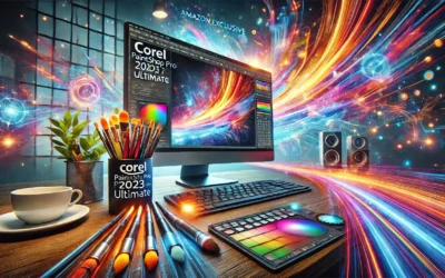 Corel PaintShop Pro 2023 Ultimate | Powerful Photo Editing & Graphic Design Software + Creative Suite | Amazon Exclusive ParticleShop + 5 Brush Starter Pack [PC Download]