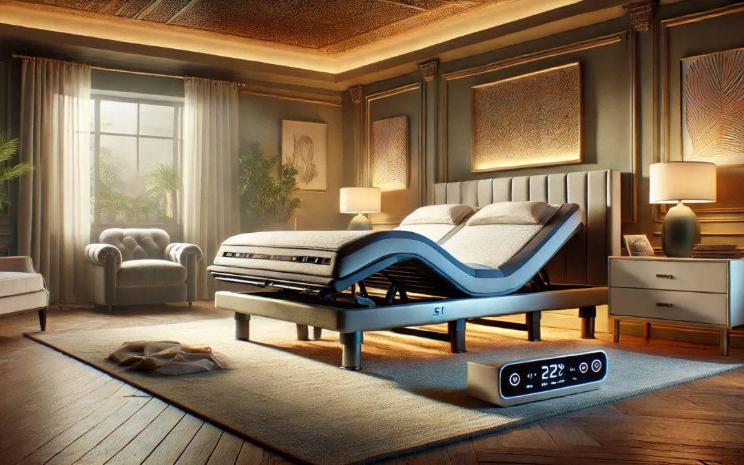 iDealBed 5i Custom Adjustable Bed Base, Wall Hugger, Massage, Zero-Gravity, Dual USB Charger, One Touch Comfort, Programmable Memory, Night Light, Advanced Smooth Silent Motion (Full)