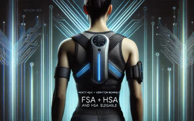 Hyperice Venom Go – Advanced Heat + Vibration Wearable (Venom Go) – FSA and HSA Eligible