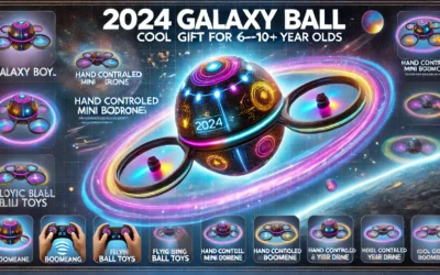 2024 Galaxy Ball, Flying Ball Toys, Flying Orb Hover Ball, Hand Controlled Mini Drone Ball Mini Drone, Cosmic Globe Boomerang, Cool Toys Gift for 6 7 8 9 10+ Years Old Boys Girls Teens