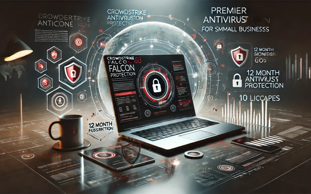 CrowdStrike Falcon Go | Premier Antivirus Protection for Small Businesses | Industry Leading Cybersecurity | Easy to Install | Business Software | Windows/Mac | 12 Month Subscription | 10 Licenses