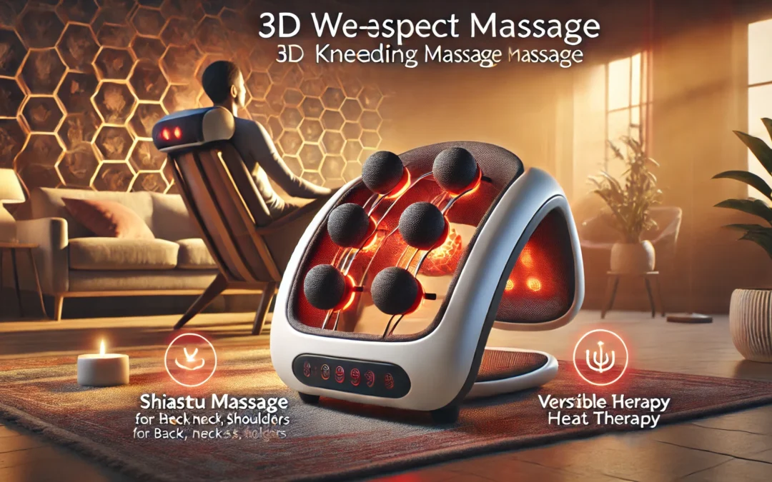 Snailax Back Massager for Back Pain Deep Tissue, Shiatsu Lower Back Neck Massager with Heat, 3D Kneading Massage Pillow for Back Neck Shoulder Legs, Gifts for Mom, Dad, Women