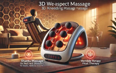 Snailax Back Massager for Back Pain Deep Tissue, Shiatsu Lower Back Neck Massager with Heat, 3D Kneading Massage Pillow for Back Neck Shoulder Legs, Gifts for Mom, Dad, Women