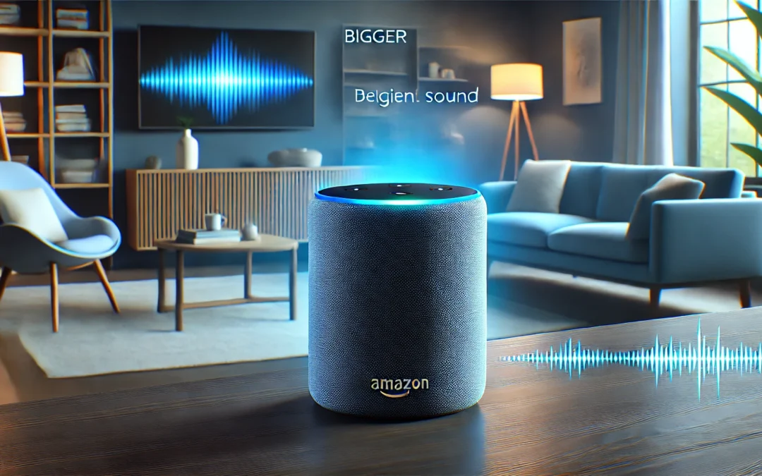 Amazon Echo Dot (newest model), With bigger vibrant sound, helpful routines and Alexa, Deep Sea Blue