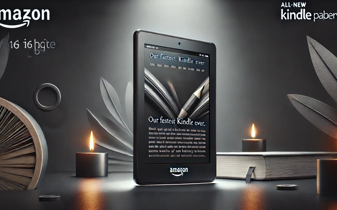 All-new Amazon Kindle Paperwhite (16 GB) – Our fastest Kindle ever, with new 7″ glare-free display and weeks of battery life – Black
