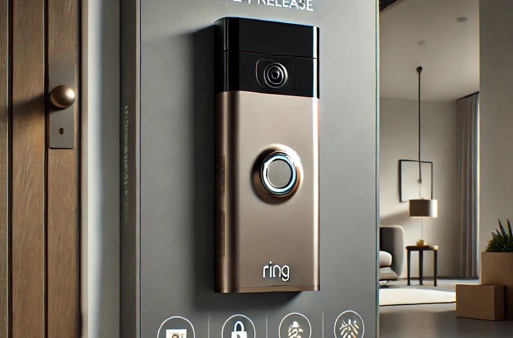 All-new Ring Battery Doorbell, Head-to-Toe Video, Live View with Two-Way Talk, and Motion Detection & Alerts (2024 release), Venetian Bronze