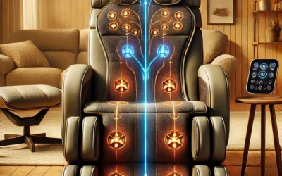 Full-Body-Massage-Mat, 10 Vibrating Motors, 9 Massage Modes and 4 Heating Settings, Movable Neck Massager Heat Back Massager, Massage Chair Full Body