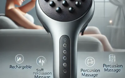 Head Scalp Massager Scalp Massage Instrument Rechargeable Massager Airbag for Head,Muscles, Leg, Electric Percussion with Portable Design for Deep Relaxation & Stress Relief Great Gift