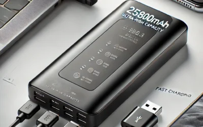 Portable Charger Power Bank 25800mAh,Ultra-High Capacity PD3.0 Fast Phone Charging with Intelligent Controlling IC,3 USB Port External Cell Phone Battery Pack Compatible with iPhone,Android etc