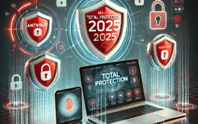 McAfee Total Protection 5-Device 2025 Ready | Security Software Includes Antivirus, Secure VPN, Password Manager, Identity Monitoring | Download