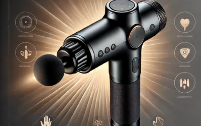 A1 Super Mini Massage Gun, Percussion Deep Tissues Muscle Massager, Travel Massage Gun, Compact Sports Massager, Portable Handheld Massager for Office Gifts for Him/Her, Home, Athletes(Black)