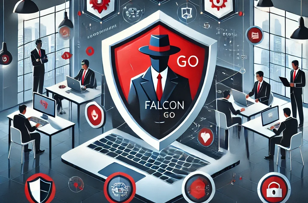 CrowdStrike Falcon Go | Premier Antivirus Protection for Small Businesses | Industry Leading Cybersecurity | Easy to Install | Business Software | Windows/Mac | 12 Month Subscription | 3 Licenses