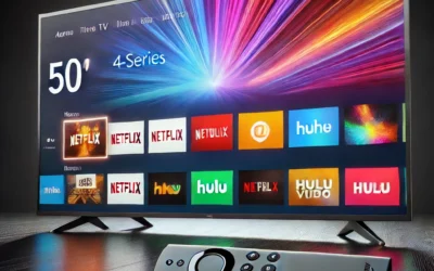 Amazon Fire TV 50″ 4-Series, 4K UHD smart TV with Fire TV Alexa Voice Remote, stream live TV without cable