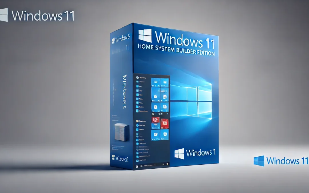 Microsoft System Builder | Windоws 11 Home | Intended use for new systems | Install on a new PC | Branded by Microsoft