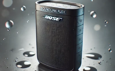 Bose SoundLink Flex Portable Bluetooth Speaker (2nd Gen), Portable Outdoor Speaker with Hi-Fi Audio, Up to 12 Hours Battery Life, Waterproof and Dustproof, Black