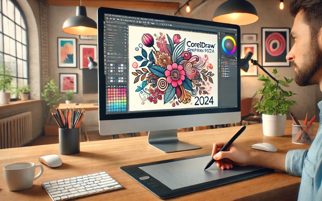 CorelDRAW Graphics Suite 2024 | Graphic Design Software for Professionals | Vector Illustration, Layout, and Image Editing | [PC/Mac Download]